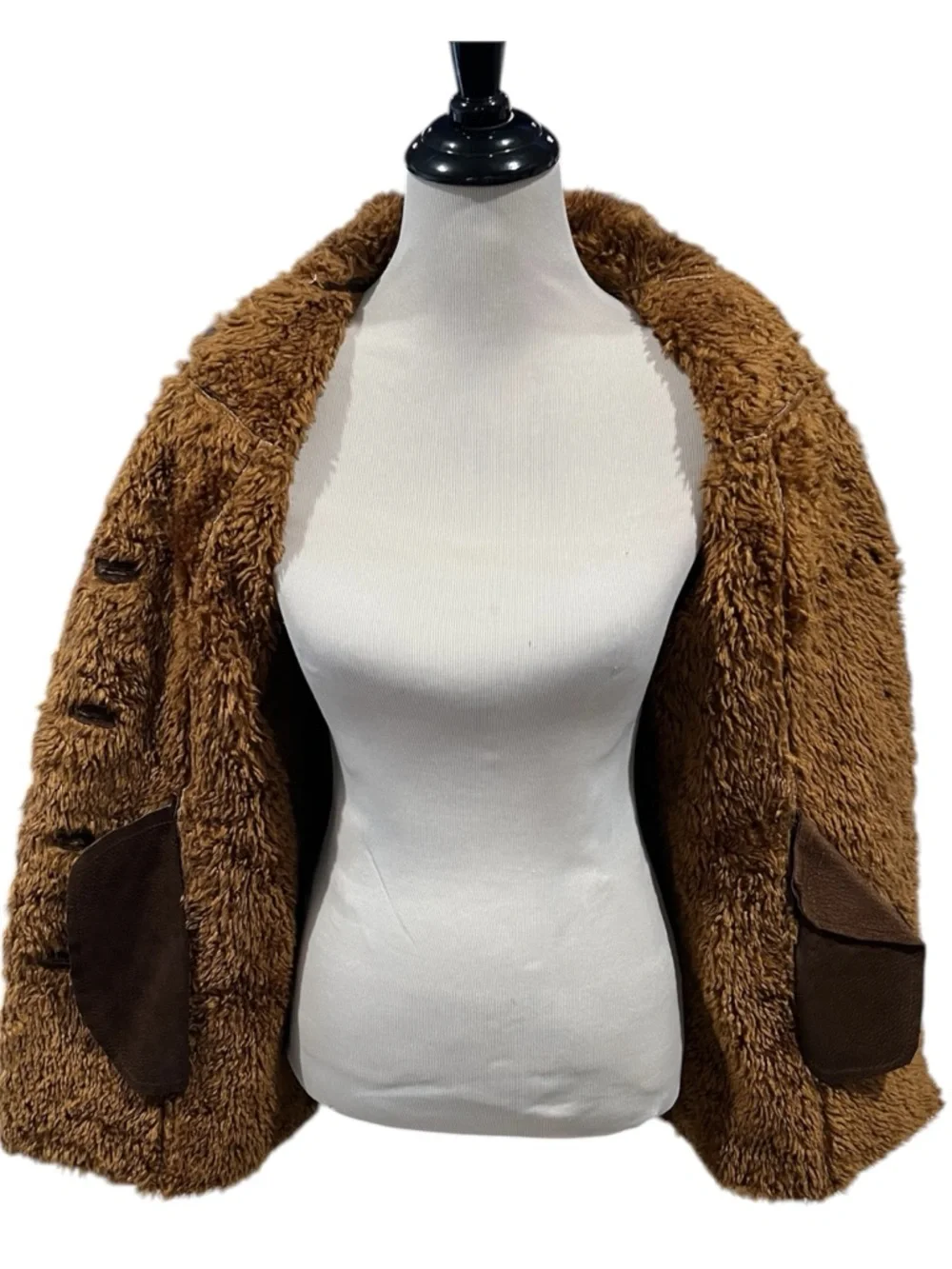 Kenneth Cole Reaction Vintage Suede Leather Jacket Size 6
